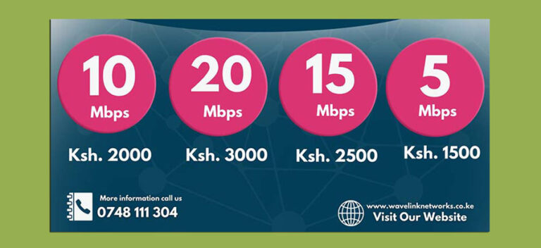 fast cheap wifi nairobi internet service providers wavelink networks
